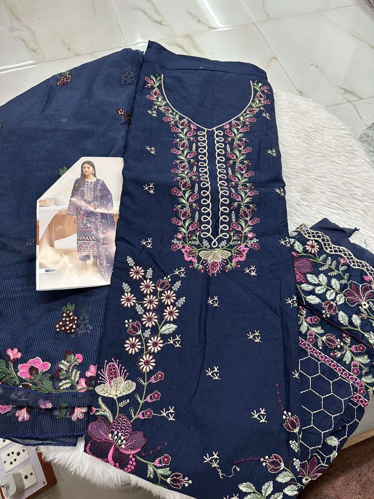 Falah Premium Cotton Collection Code - 26049 By Falah Designer Suits